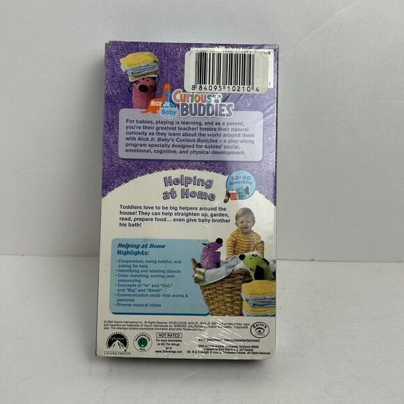 VHS Curious Buddies - Helping at Home (VHS, 2004) - Picture 2 of 6